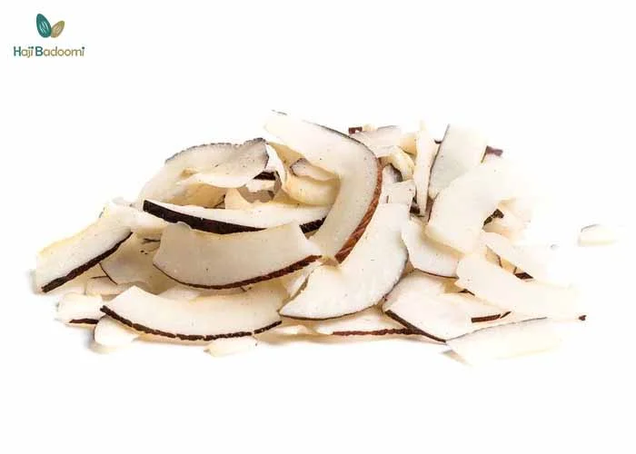 انواع میوه خشک: 16. نارگیل خشک