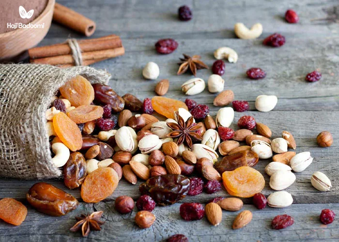 خشکبار دارای ویتامین D