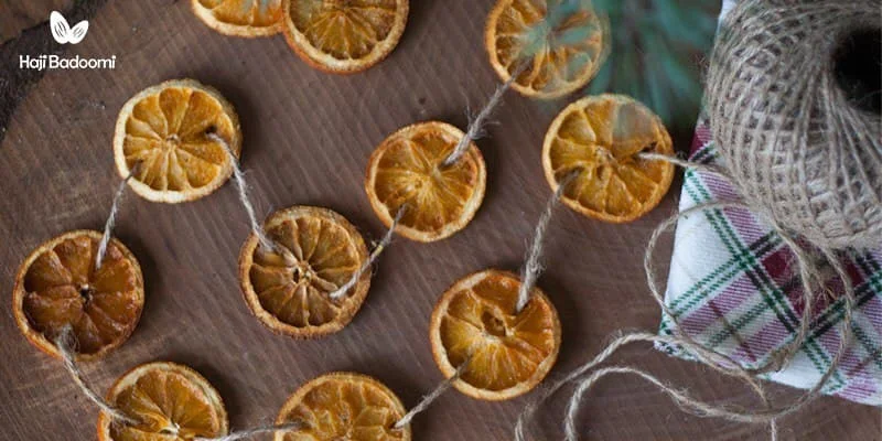 آسان ترین روش برای داشتن پرتقال خشک در منزل خشک کردن شوفاژ