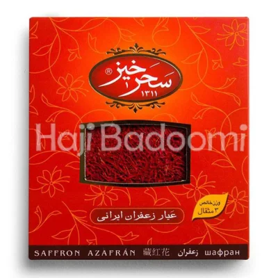 زعفران سرگل کادویی سحرخیز 3 مثقالی