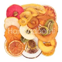 بسته 500 گرمی میوه خشک مخلوط درجه یک 15 میوه (ویژه کاربران آلدی پی)