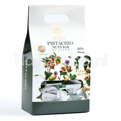 نات بار پسته زادمن 500 گرمی