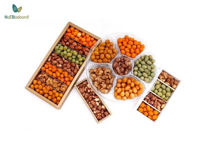 طرز تهیه بادام زمینی روکش دار پنیری