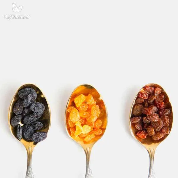 کشمش منبعی غنی از فیبر