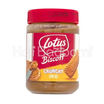 کرم بیسکویت لوتوس بیسکوف کرانچی 380 گرمی