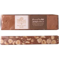 نوقا بار محمد ساعدی نیا فندق و شکلات تلخ 130 گرمی