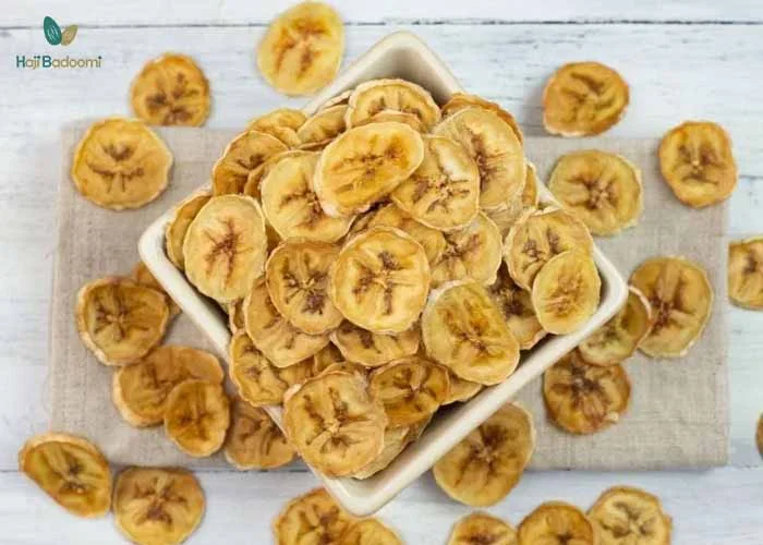 انواع میوه خشک: 12. موز خشک