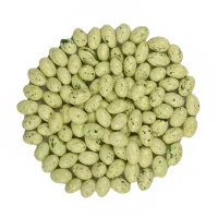 دراژه پسته با روکش شکلات سفید