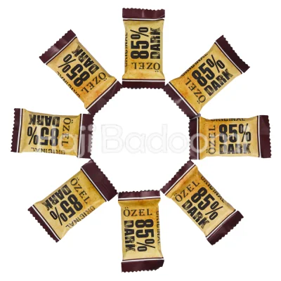 شکلات تلخ 85 درصد کرال اوزل
