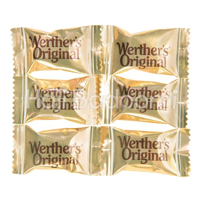 آبنبات وردرز طعم خامه و مغز کرم کارامل