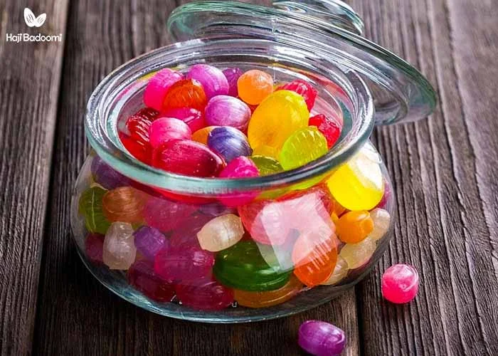 انواع محصولات خوشبو کننده دهان: 4.  آبنبات خوش‌بو کننده دهان veze