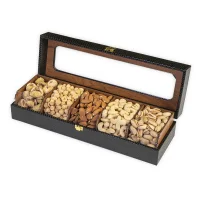 باکس آجیل چرمی مدل وارتان 1500 گرمی