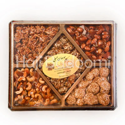 سوهان عسلی کریستال مستطیلی پایتخت