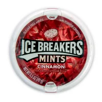 آبنبات خوش بو کننده دهان بدون شکر آیس برکرز با طعم دارچین 42 گرمی