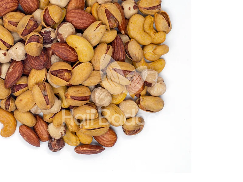 خرید آجیل چهار مغز پسته با پوست شور درجه یک