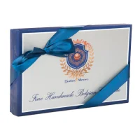 ترافل کادویی دوتایی مون دست ساز طوسی و سورمه ای 250 گرمی