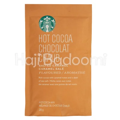 پودر هات چاکلت فوری استارباکس با طعم کارامل نمکی 28 گرمی