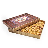 باکس آجیل شور خاتم طرح شاهنامه 1000 گرمی