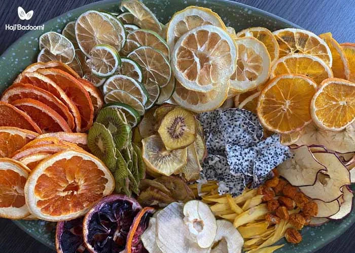 میزان صادرات میوهی خشکشده ایرانی