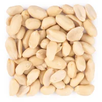 بادام زمینی پوست کنده خام