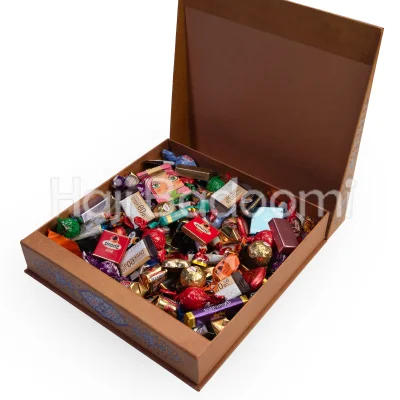 باکس شکلات ایرانی طرح سیمرغ بهشتی 1100 گرمی