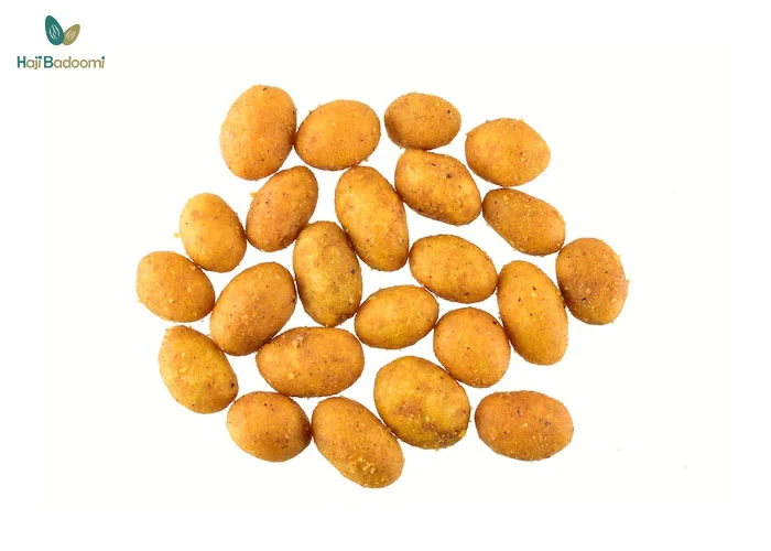 بادام زمینی روکش دار با طعم پنیری