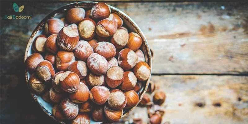 مواد مغذی موجود در فندق