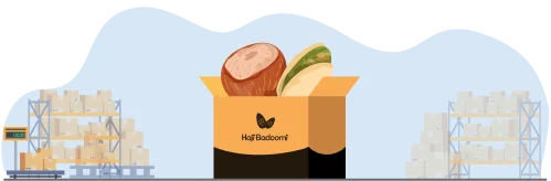 بسته بندی آجیل در حاجی بادومی چگونه است؟