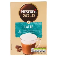 قهوه فوری نسکافه گلد لاته بسته 8 عددی 140 گرمی