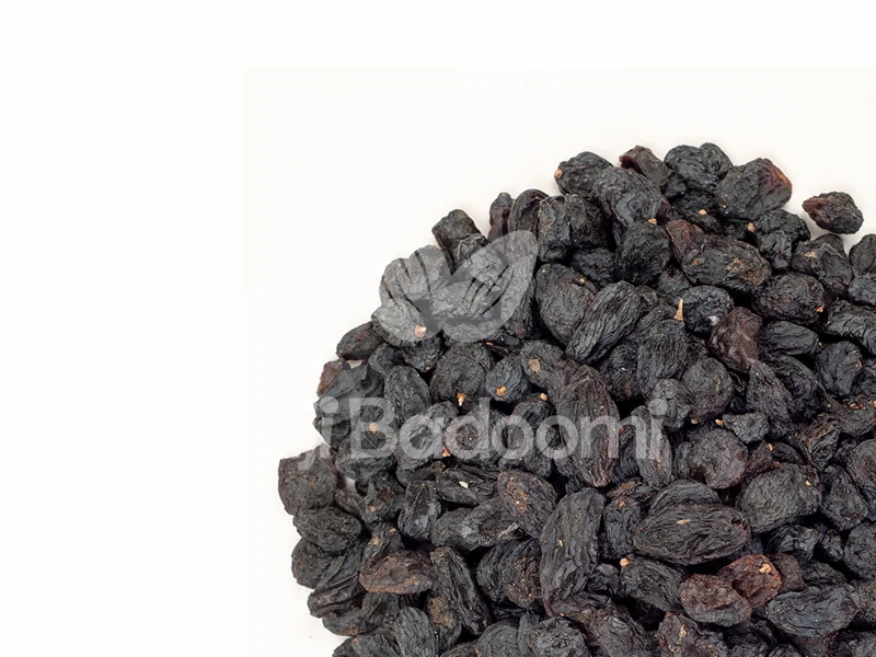 خرید مویز سیاه خارجی بدون هسته ممتاز کیفیت خوب از حاجی بادومی