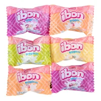 آبنبات الوان آیبون شیری و میوه ای