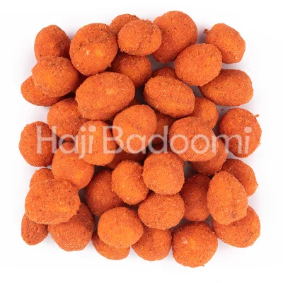 بادام زمینی روکش دار با طعم پیتزا