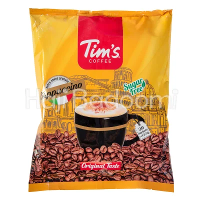 پودر کاپوچینو بدون شکر رژیمی تیمز 20 عددی