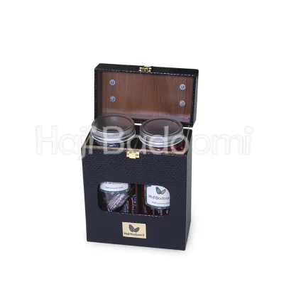 باکس شکلات خارجی لاکچری شیشه ای مدل ژیرو 800 گرمی