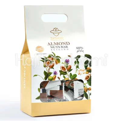 نات بار بادام زادمن 500 گرمی