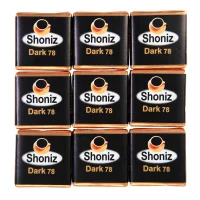 شکلات تلخ 78 درصد مربع شونیز