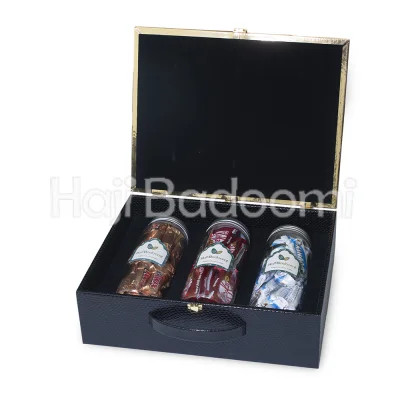 باکس شکلات خارجی لاکچری شیشه ای مدل باوان 1200 گرمی