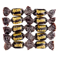 تافی تلخ ریزن با روکش شکلات تلخ و مغز کارامل