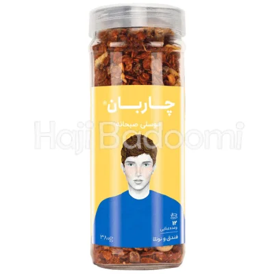 موسلی نوتلا و فندق شیشه ای چاربان 380 گرم