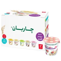 باکس ۱۲ تایی اوتمیل توت فرنگی