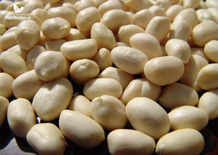 خواص بادام زمینی پوست کنده خام