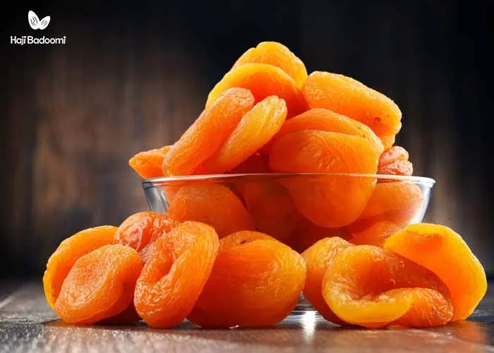 انواع میوه خشک: 3. زرد آلو خشک