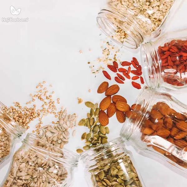 آجیل و تخمه، سرشار از پروتئین