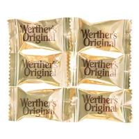 آبنبات وردرز طعم خامه و مغز کرم کارامل