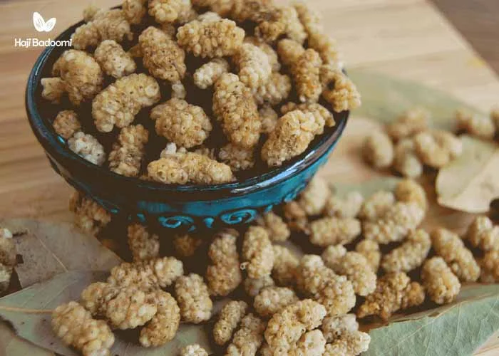 فواید و مضرات توت خشک