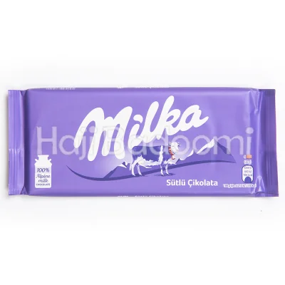 شکلات تخته ای شیری میلکا 80 گرمی