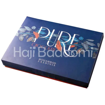 شکلات کادویی پیور چاکلت محمد ساعدی نیا 128 گرمی