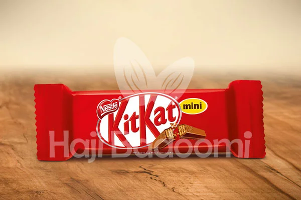 نمایی از شکلات مینی کیت کت