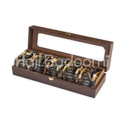 باکس شکلات چرمی مدل آتریسا 1200 گرمی