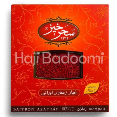 زعفران سرگل کادویی سحرخیز 5 مثقالی